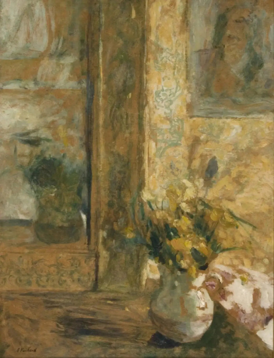 Das Bouquet und das Eis - Édouard Vuillard