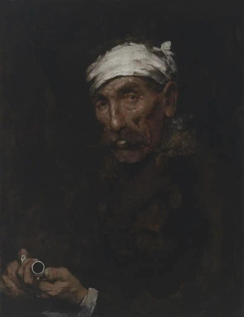 Der verletzte Wilderer - William Merritt Chase