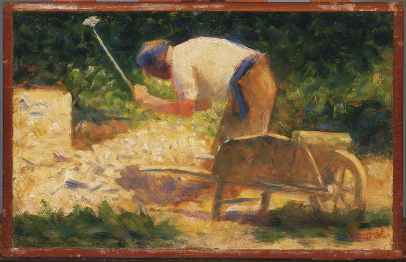 Der Steinebrecher - Georges Seurat