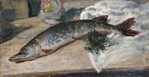 Der Hecht - Alfred Sisley
