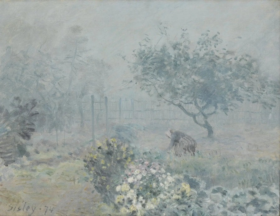 Der Nebel, Nachbarn - Alfred Sisley