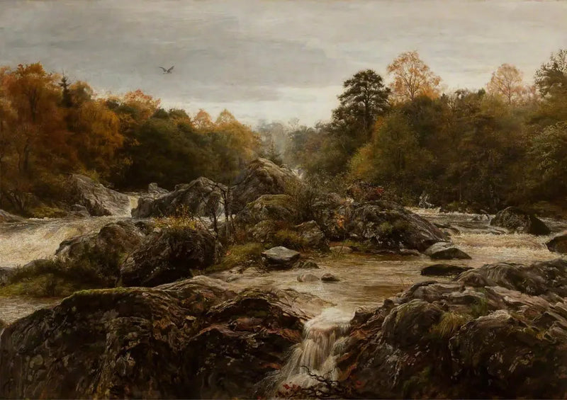 Das Geräusch der zahlreichen Wasser - John Everett Millais