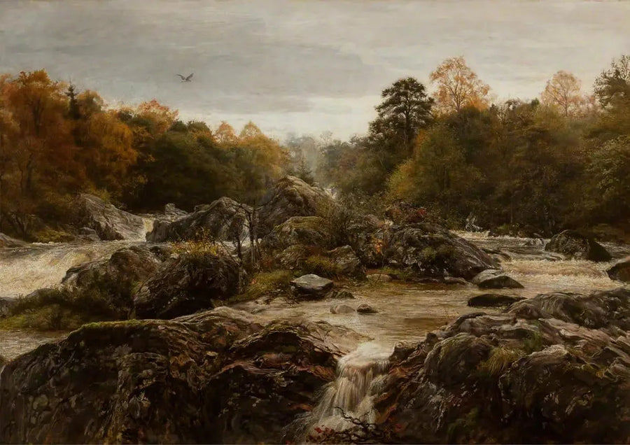 Das Geräusch der zahlreichen Wasser - John Everett Millais