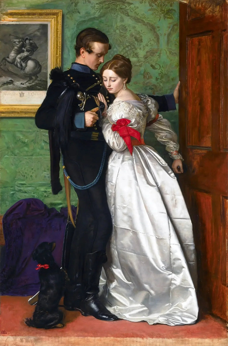 Der schwarze Brunswicker - John Everett Millais