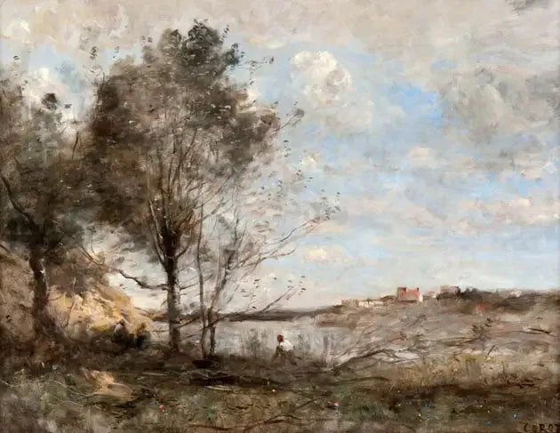 Der Holzfäller - Jean-Baptiste Camille Corot