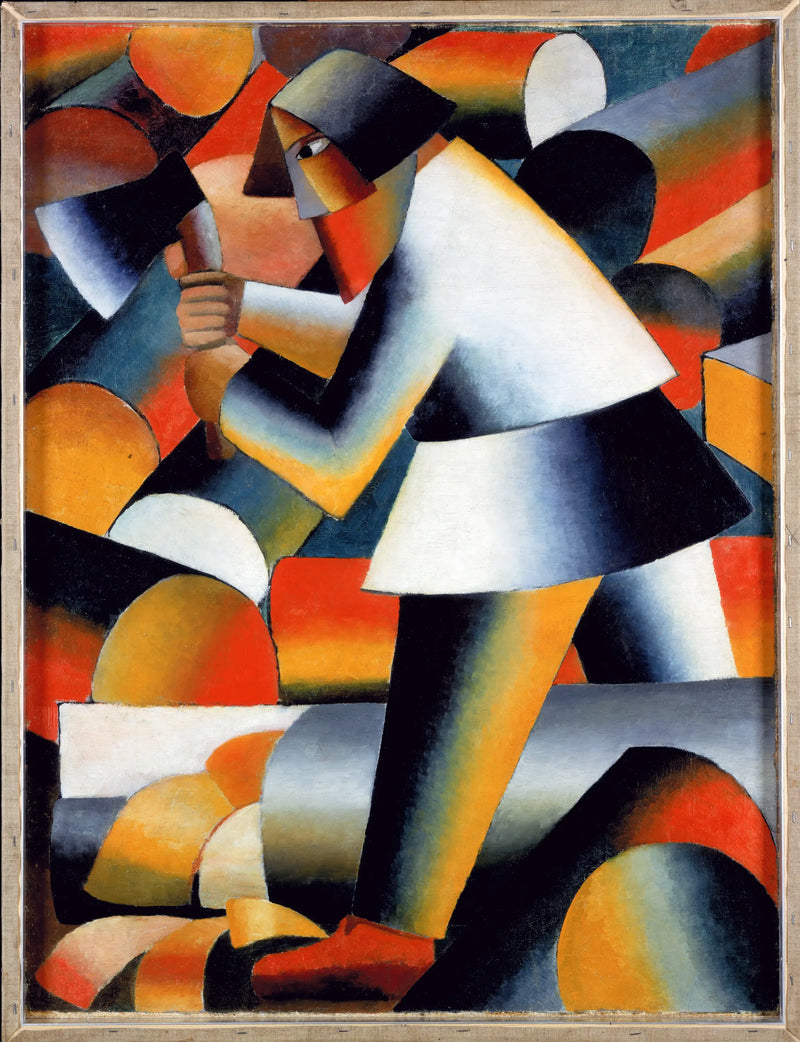 Der Holzfäller - Kazimir Malevich