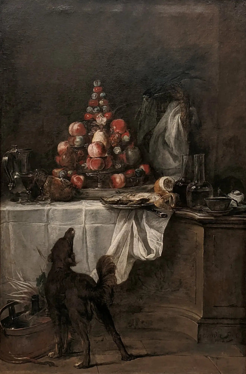 Das Buffet - Jean Simeón Chardin