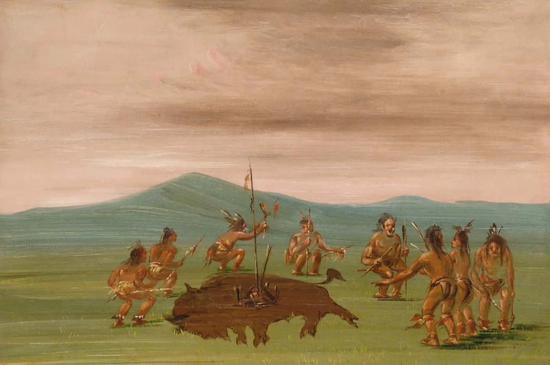 Der medizinische Büffel der Sioux - George Catlin