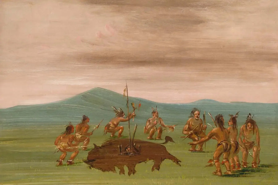 Der medizinische Büffel der Sioux - George Catlin