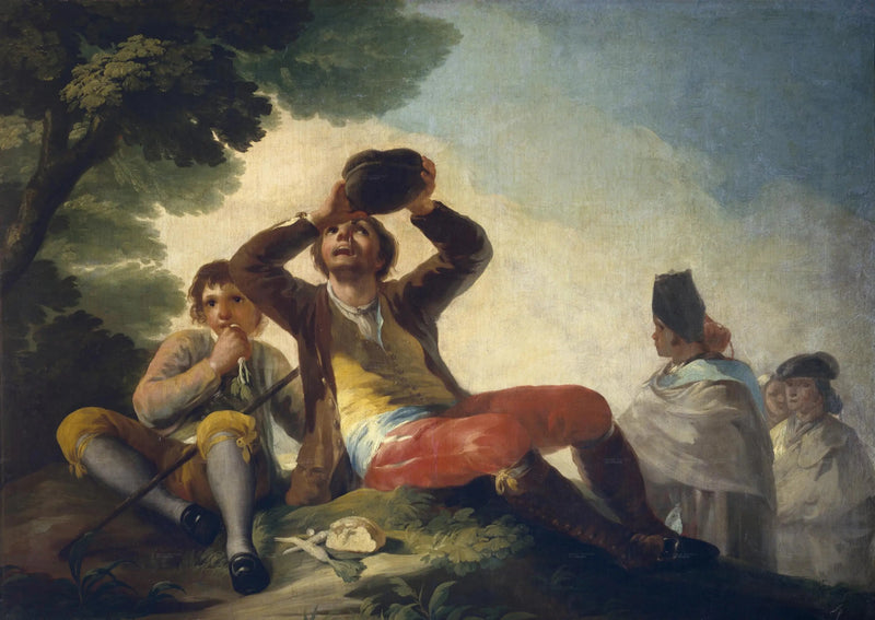 Der Trinker - Francisco de Goya