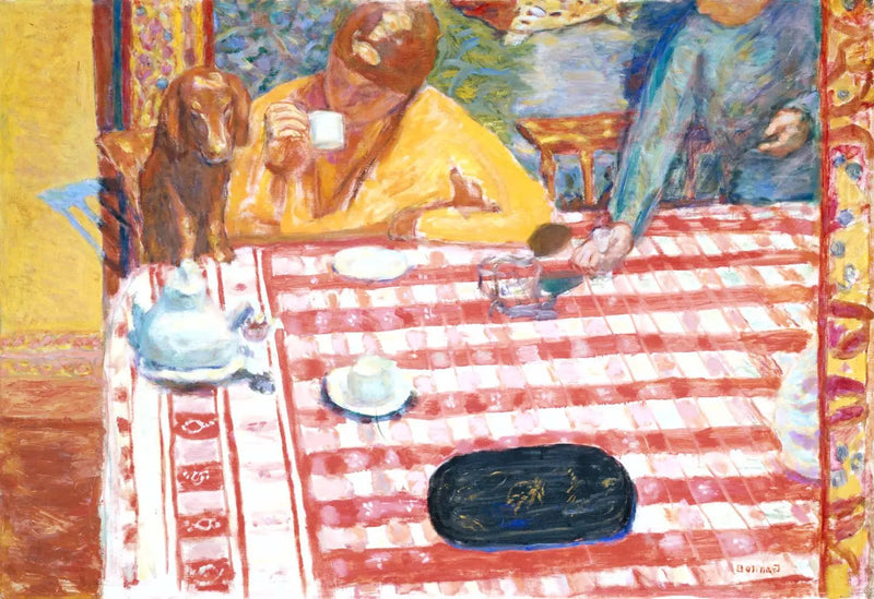 Das Café - Pierre Bonnard