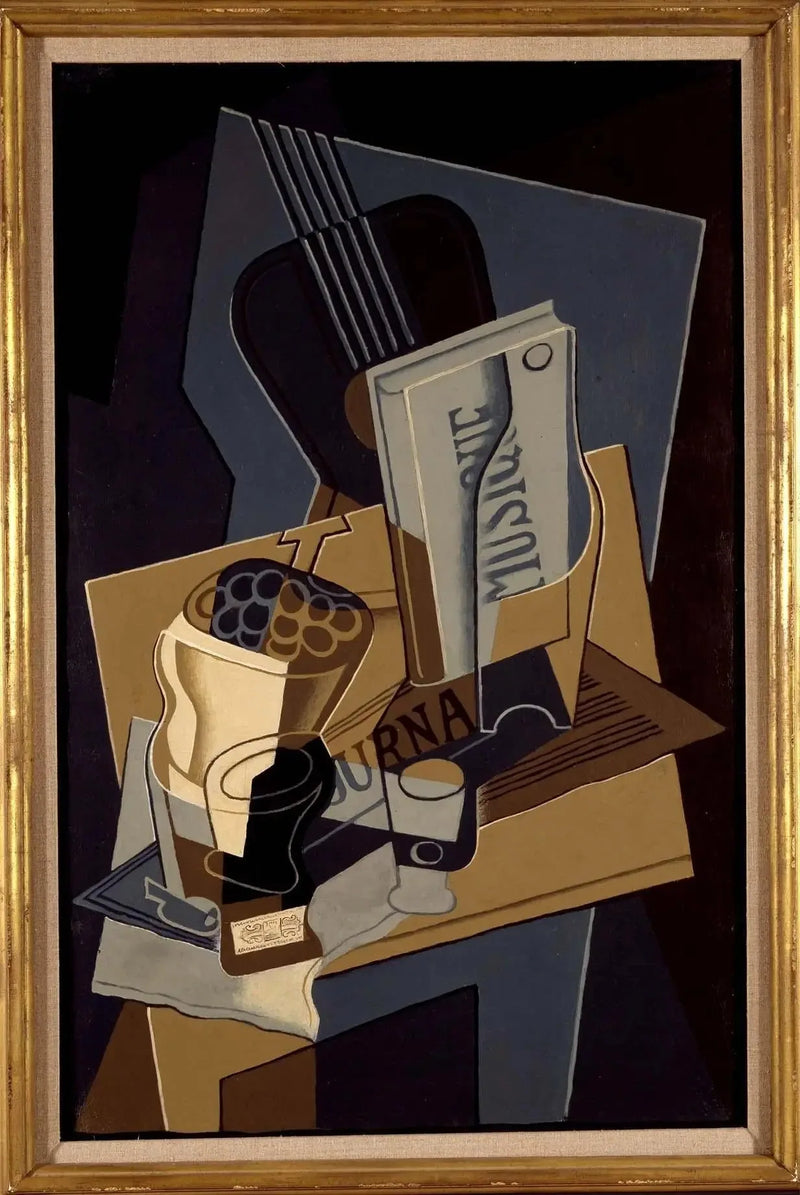 Das Notizbuch der Musik - Juan Gris