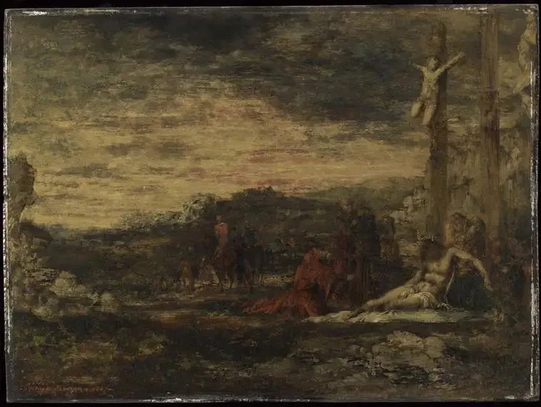 Das Kalvarienberg - Gustave Moreau