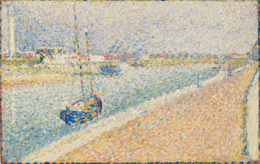 Der Kanal in Gravelines, Petit-Fort-Philippe - Georges Seurat