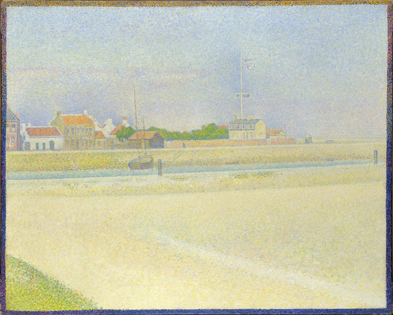 Der Kanal von Gravelines, Grand Fort-Philippe - Georges Seurat