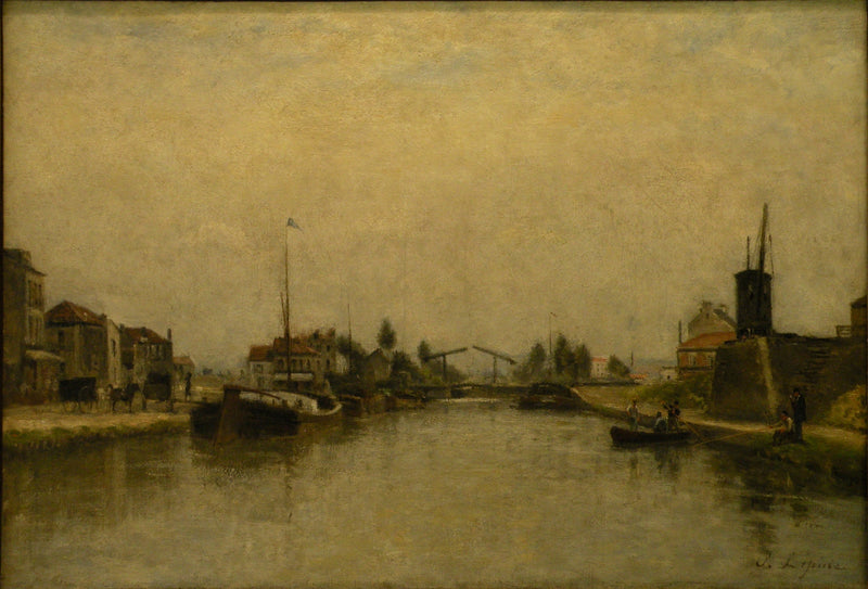 Der Kanal Saint-Martin - Stanislas Lépine