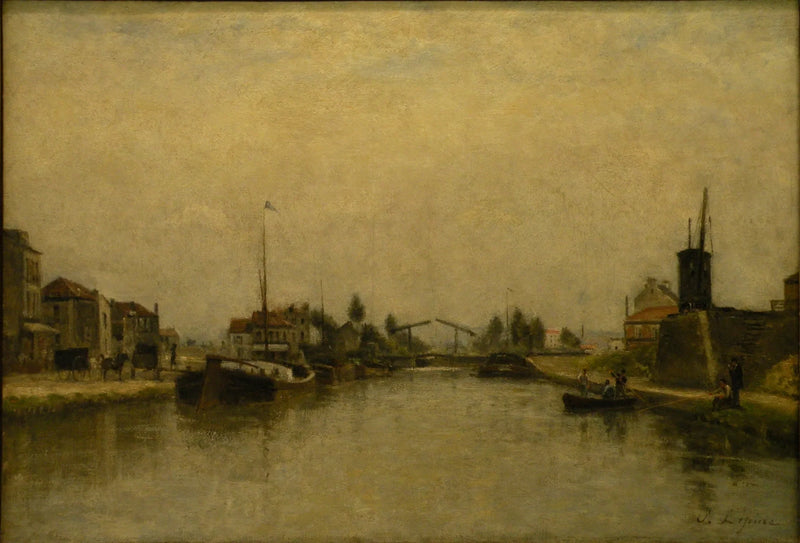 Der Kanal Saint-Martin - Stanislas Lépine