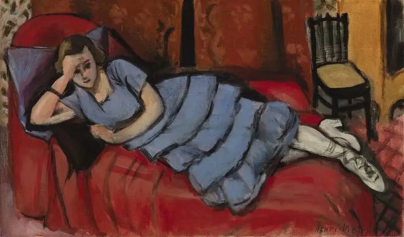 Das Rote Sofa (Das rote Sofa) - Henri Matisse