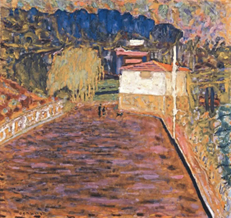 Le Cannet, die rosa Straße - Pierre Bonnard