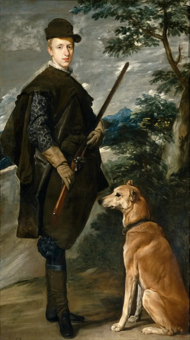 Der Kardinaljunge Fernando von Österreich Jäger - Diego Velázquez