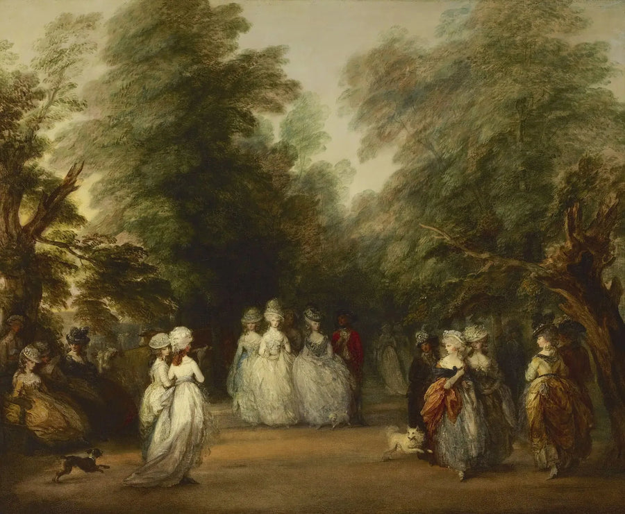 Das Einkaufszentrum von St. James's Park - Thomas Gainsborough