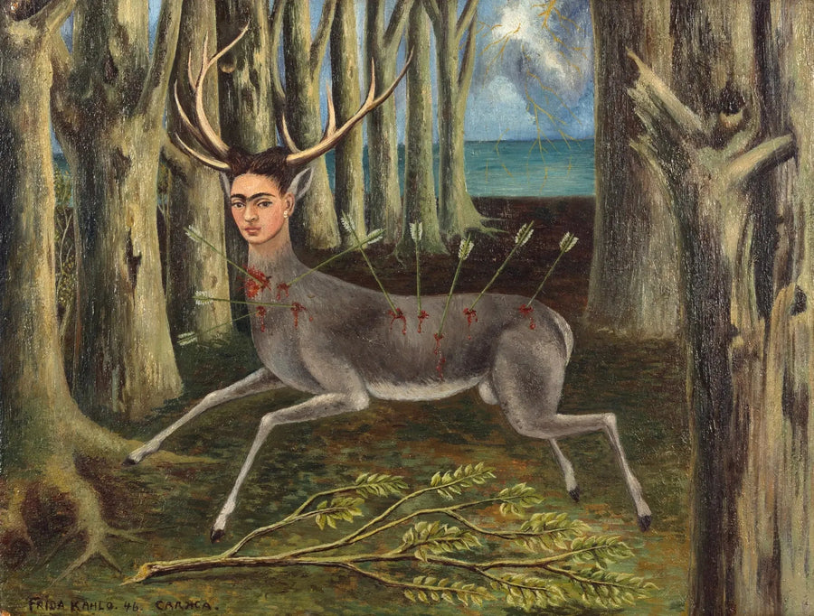 Der verwundete Hirsch - Frida Kahlo