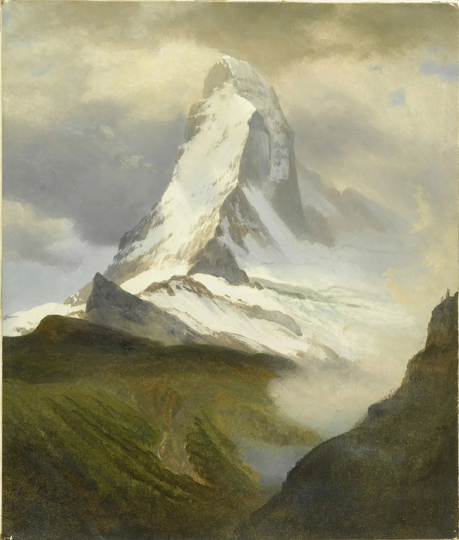 Der Matterhorn - Albert Bierstadt