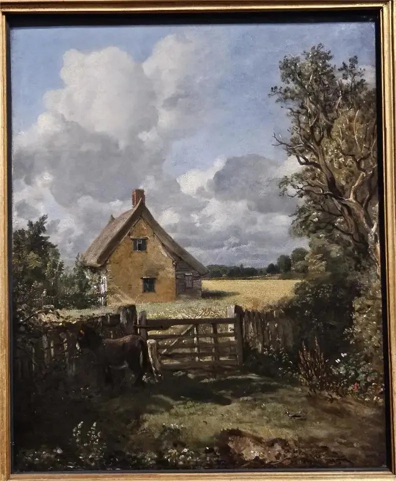 Das Chalet in einem Maisfeld - John Constable