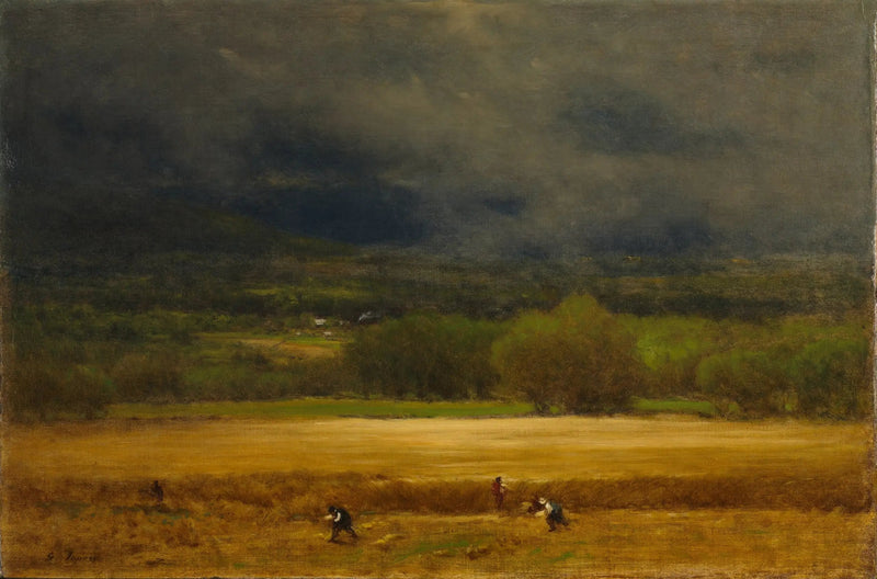 Das Weizenfeld - George Inness
