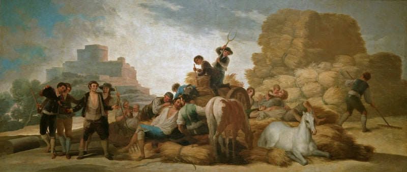 Das Feld - Francisco de Goya