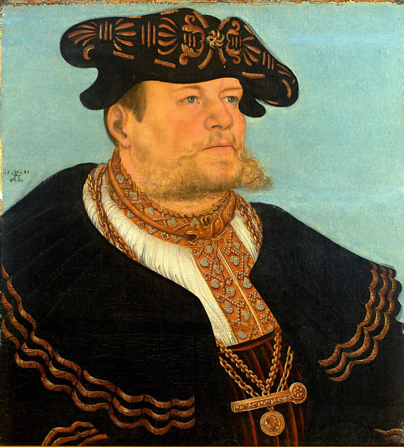 Der Kanzler Gregor Brück - Lucas Cranach der Ältere