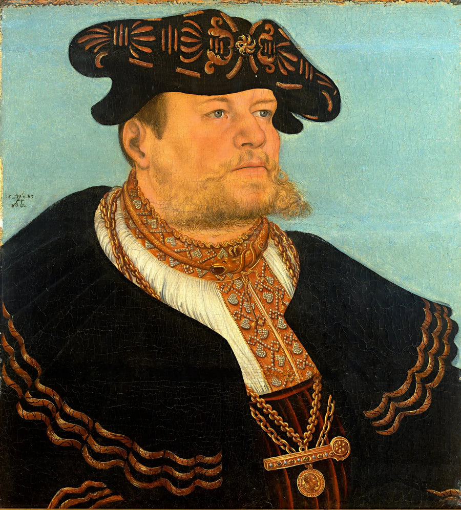 Der Kanzler Gregor Brück - Lucas Cranach der Ältere