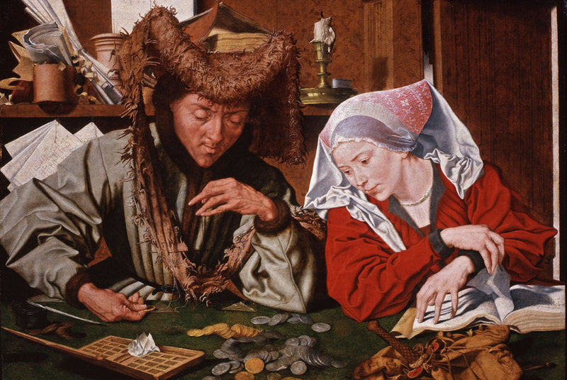 Der Geldwechsler und seine Frau - Marinus van Reymerswale
