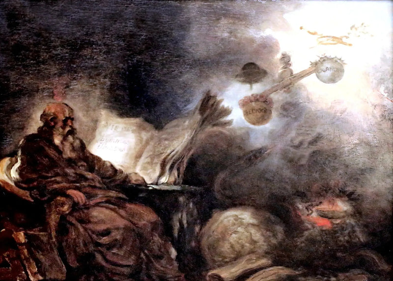 Der Gesang von Plutarch - Jean-Honoré Fragonard