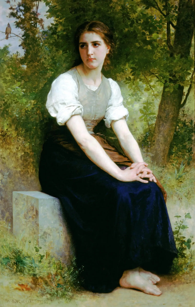 Das Lied der Nachtigall - Bouguereau