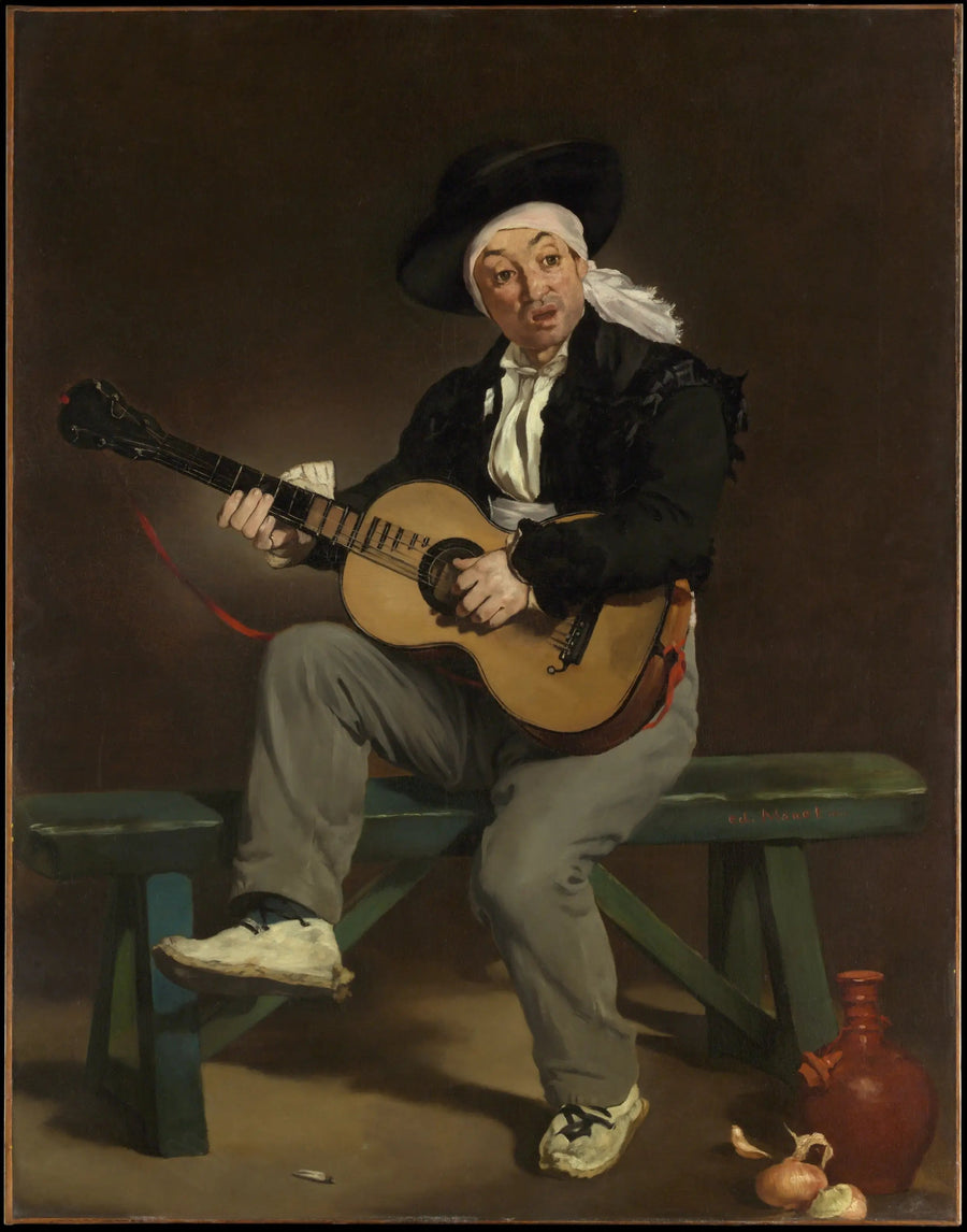 Der spanische Sänger - Édouard Manet