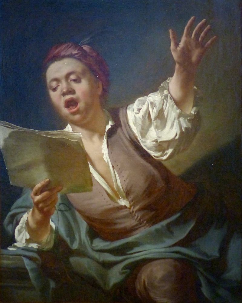 Der Sänger - Giovanni Battista Piazzetta