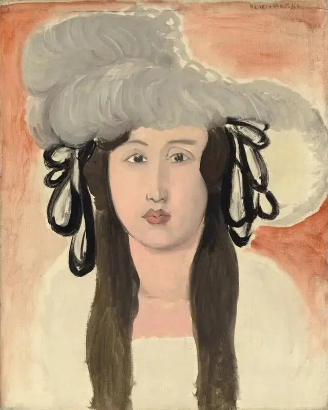 Der Federhut - Henri Matisse