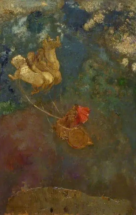 Der Wagen des Apoll - Odilon Redon