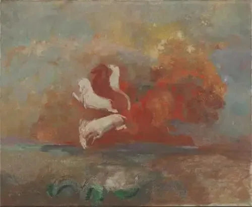 Der Wagen des Apoll - Odilon Redon
