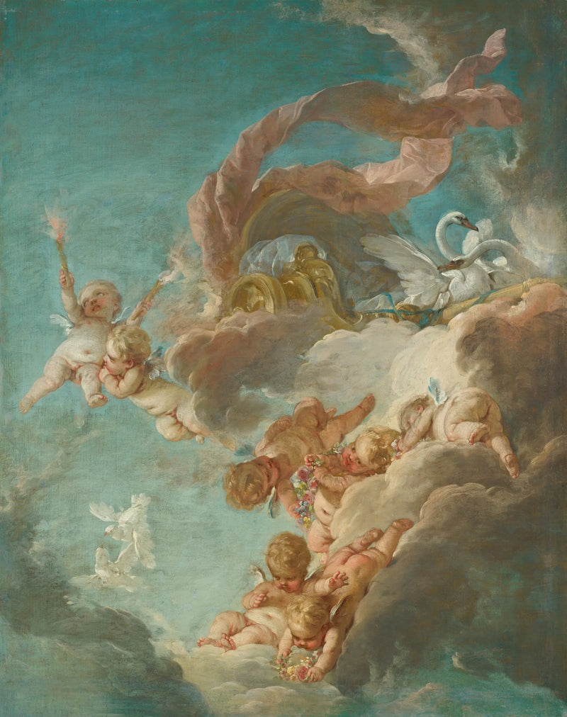 Der Wagen der Venus - François Boucher