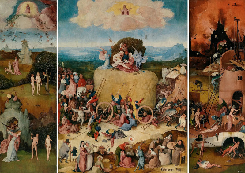 Der Heuwagen - Hieronymus Bosch