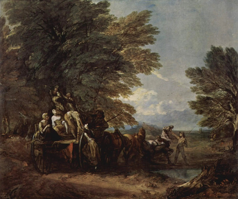 Der Erntewagen - Thomas Gainsborough