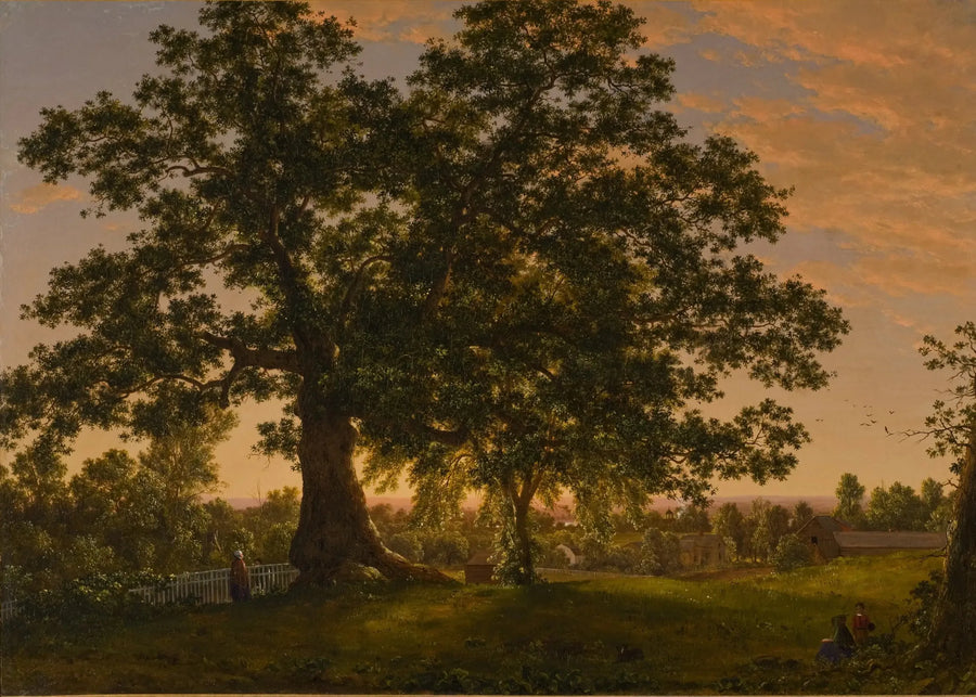 Der Charter Oak in Hartford - Frederic Edwin Church