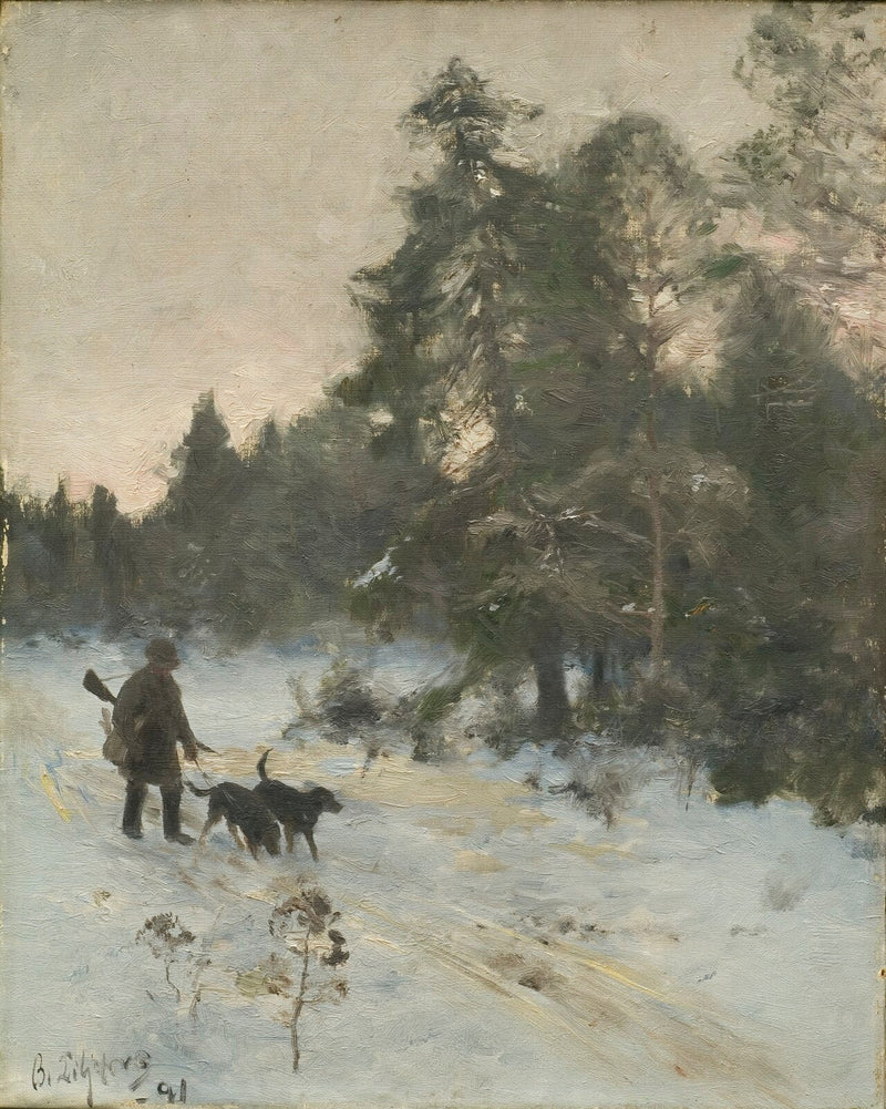 Der Jäger – Bruno Liljefors