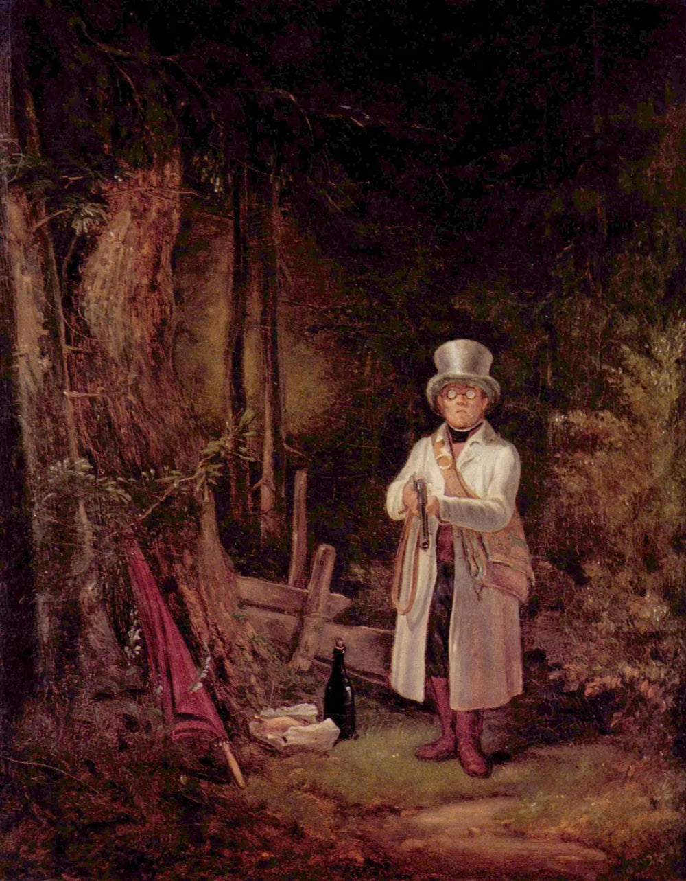 Le chasseur du dimanche - Carl Spitzweg image 1 reproduction réalisée par Alpha Reproduction