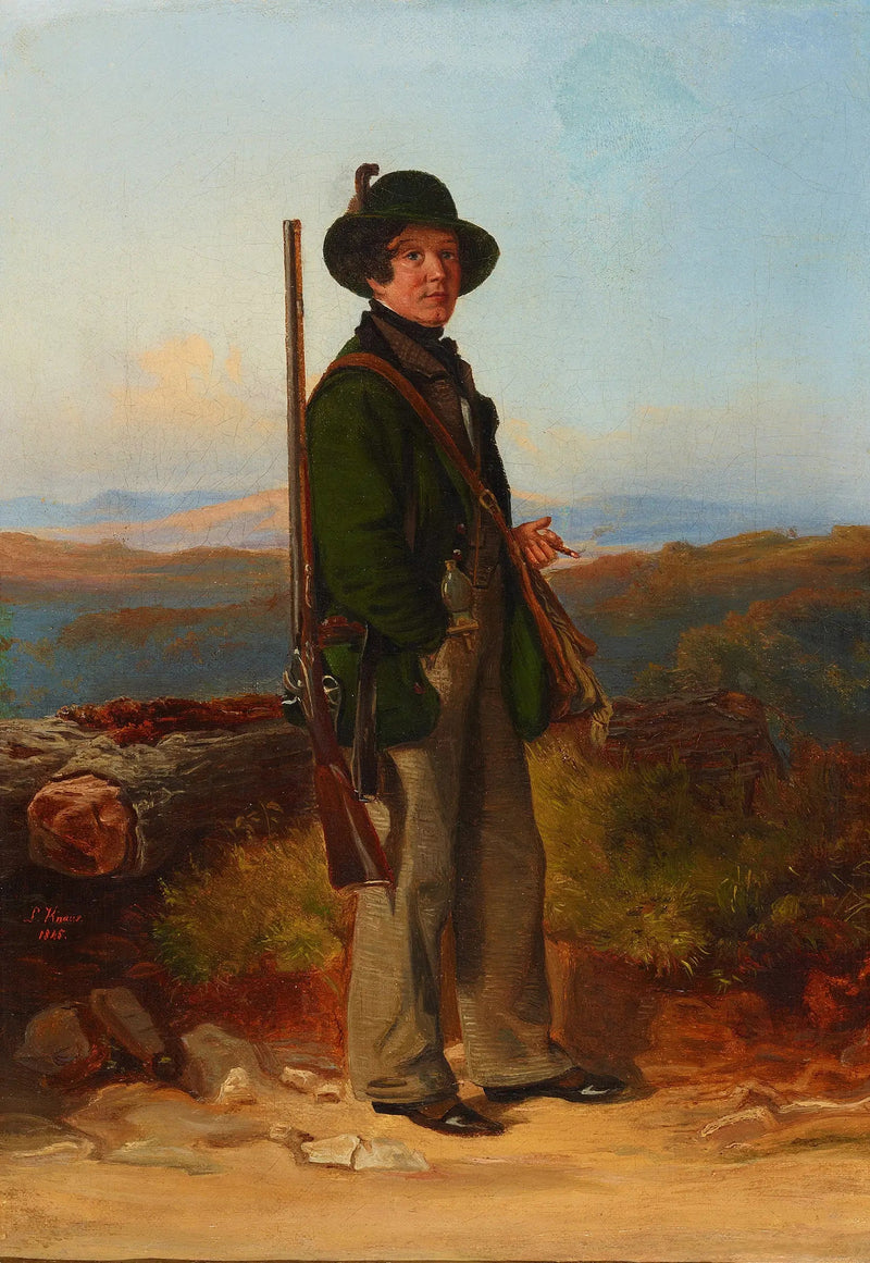 Der Jäger - Ludwig Knaus