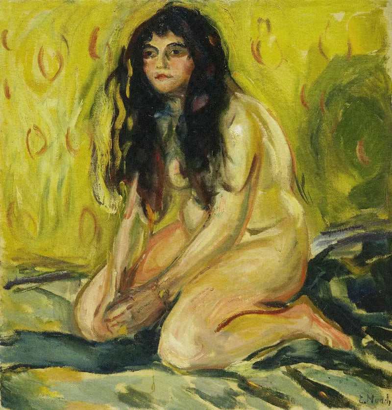 Die Katze - Edvard Munch