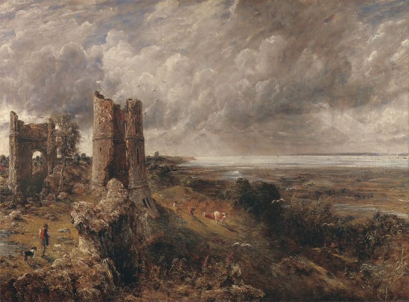 Das Schloss Hadleigh - John Constable