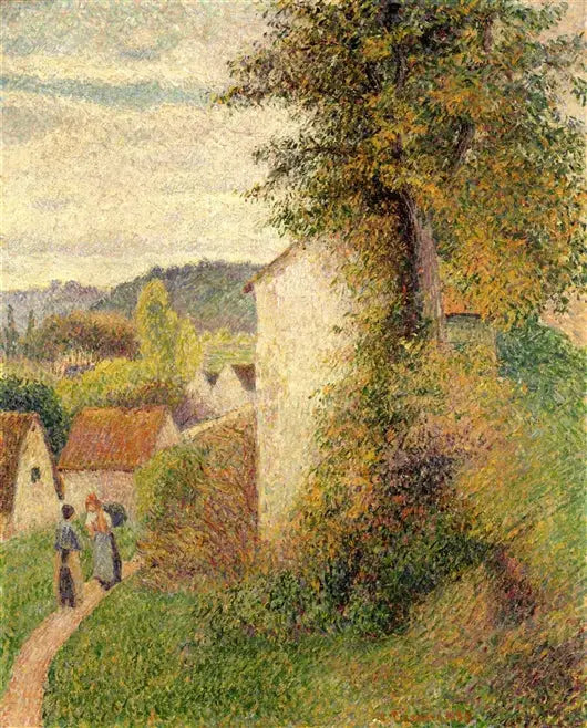 Der Weg - Camille Pissarro